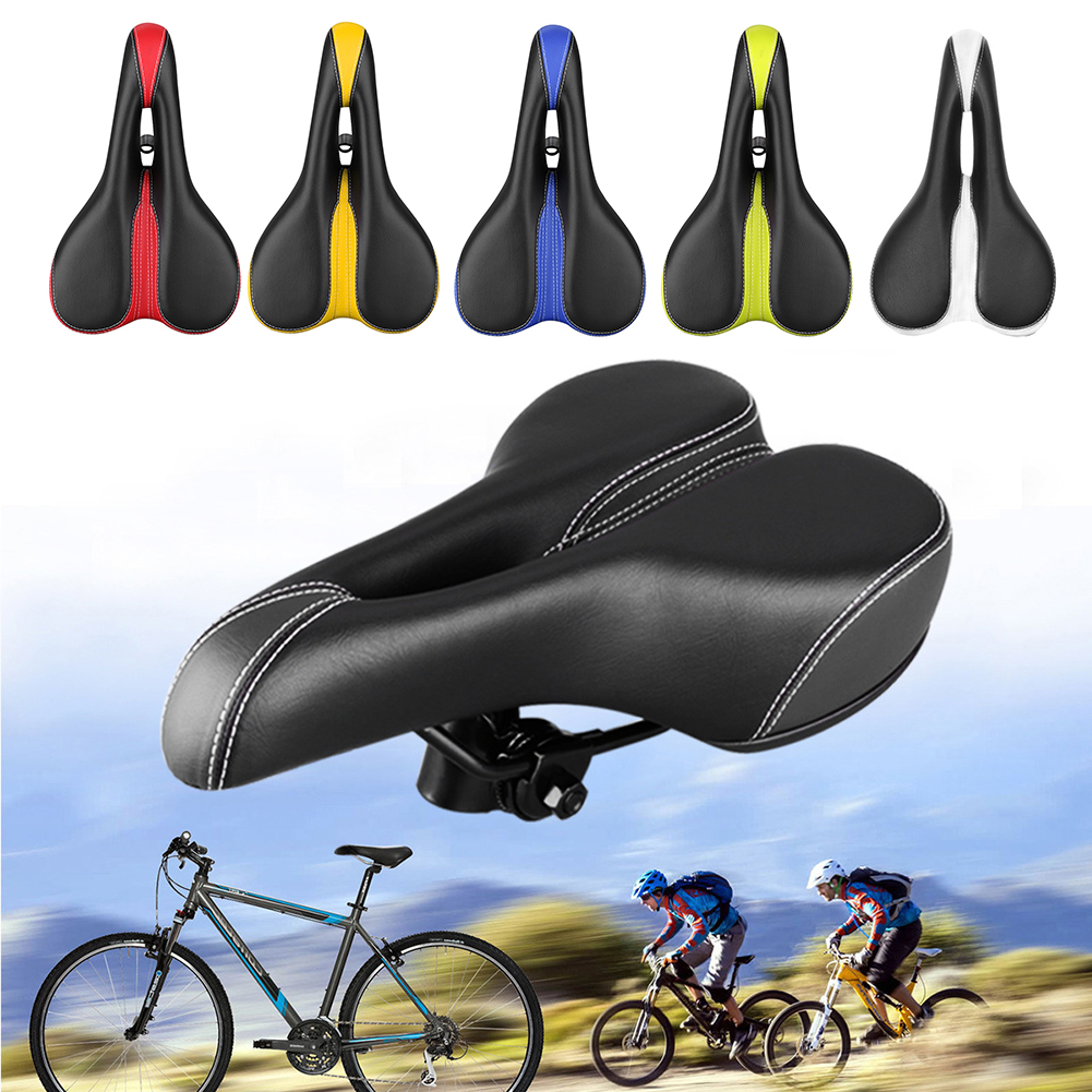 wide soft bicycle seat